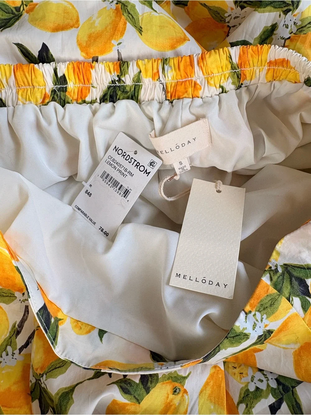 MELLODAY lemon poplin